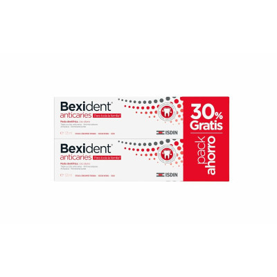 Dentifricio Protezione Anticarie Isdin Bexident 125 ml (2 Unità)