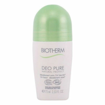 Deodorante Roll-on Deo Pure Natural Protect Biotherm BIOTHERM-496954 75 ml