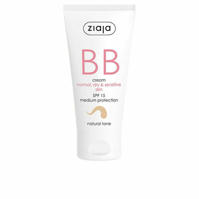 Crema Idratante con Colore Ziaja Bb Cream Naturale Spf 15 50 ml