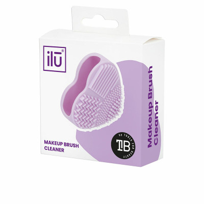 Pulisci Pennelli da Trucco Ilū Brush Cleaner Cuore Silicone (1 Unità)