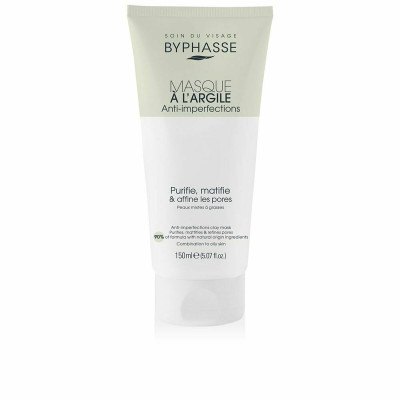 Maschera Viso Byphasse Mascarilla De Arcilla Anti-imperfezioni Matificante Argilla 150 ml