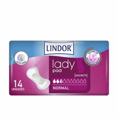 Assorbenti Normali senza Ali Lindor Lady Pad 14 Unità