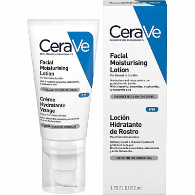 Lozione Viso Idratante CeraVe PM (52 ml)