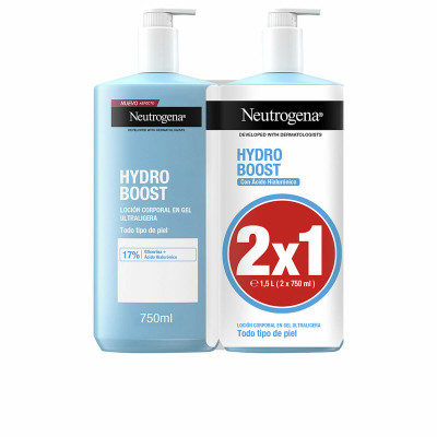 Lozione Corpo Neutrogena Hydro Boost 750 ml x 2 Gel Idratante