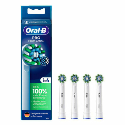 Testina di Ricambio Oral-B Pro Cross Action 4 Unità