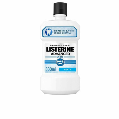 Colluttorio Listerine Advanced Sbiancante Menta 500 ml