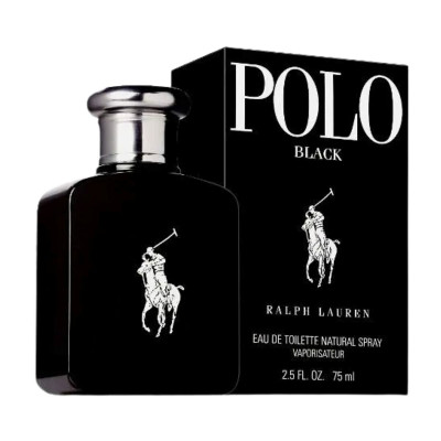 Profumo Uomo Ralph Lauren 26517 EDT 75 ml Polo Black