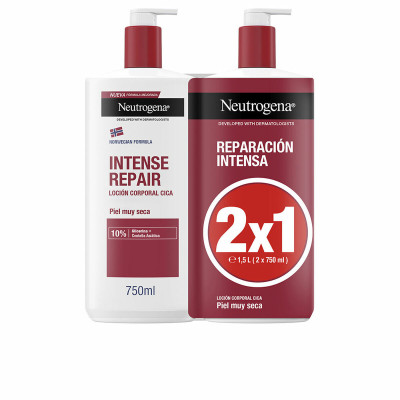 Lozione Corpo Neutrogena REPARACIÓN INTENSA 750 ml x 2