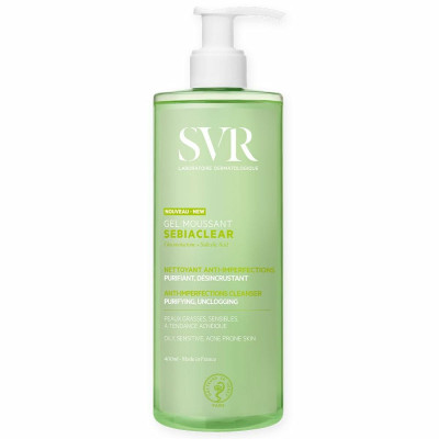 Gel Detergente Viso SVR Sebiaclear 400 ml