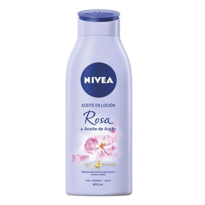 Olio a Lozione Rosa e Argan Nivea 400 ml