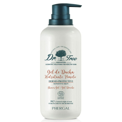 Gel Doccia Idratante Dr. Tree   Pelle sensibile Pompelmo 500 ml