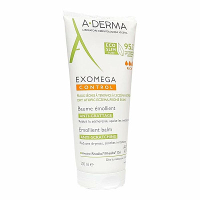 Balsamo per Alleviare il Prurito e l'Irritazione A-Derma Exomega Control 200 ml