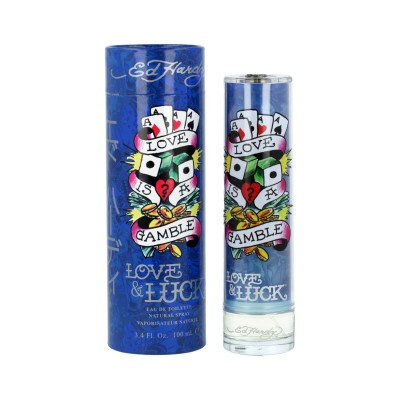 Profumo Uomo Christian Audigier Ed Hardy Love & Luck Men EDT 100 ml