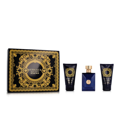 Cofanetto Profumo Uomo Versace EDT Dylan Blue 3 Pezzi