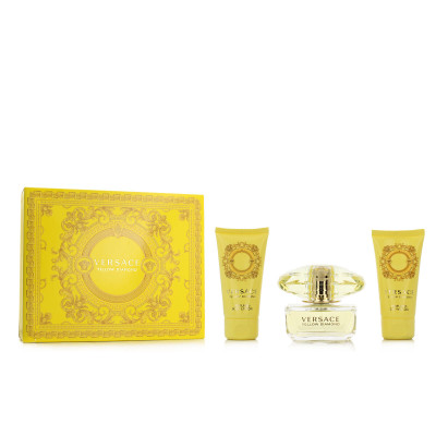 Cofanetto Profumo Donna Versace EDT Yellow Diamond 3 Pezzi