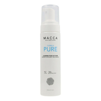 Mousse Detergente Clean & Pure Macca Clean Pure Pelle grassa 200 ml