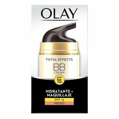 Crema Idratante con Colore Olay Total Effects Bb Cream Spf 15 50 ml Medio (50 ml)