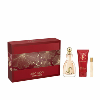 Cofanetto Profumo Donna Jimmy Choo I WANT CHOO EDP 3 Pezzi