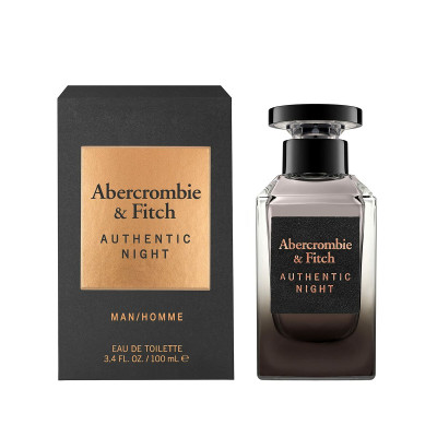 Profumo Uomo EDT Abercrombie & Fitch Authentic Night Man EDT 100 ml