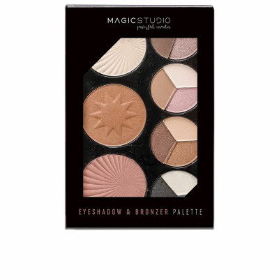 Palette di Ombretti Magic Studio 250417 Abbronzante 23 g