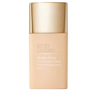 Base per Trucco Fluida Estee Lauder Double Wear Sheer Matte Nº 1W1 Bianco Spf 20 Spf 19