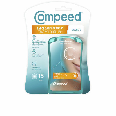 Detergente Viso Compeed Discreto Toppa (15 Unità)