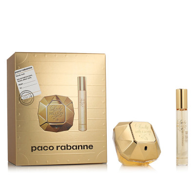 Profumo Unisex Paco Rabanne Lady Million EDP 2 Pezzi