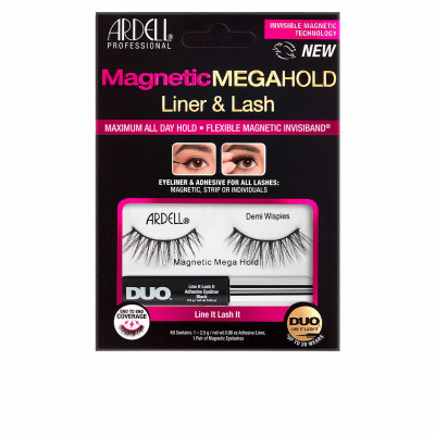 Set di ciglia finte Ardell Magnetic Megahold Liner Lash (2 Unità)