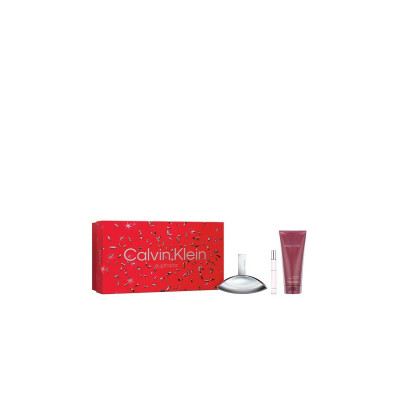 Cofanetto Profumo Donna Calvin Klein EDP 3 Pezzi