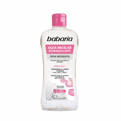 Acqua Micellare Struccante Babaria 400 ml Rosa Mosqueta