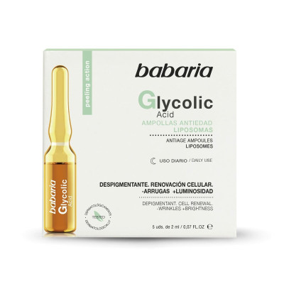 Fiale Babaria Acido glicolico (5 x 2 ml)