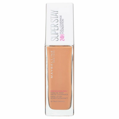 Base per Trucco Fluida Superstay Maybelline Full Coverage 58-true caramel (Ricondizionati A)