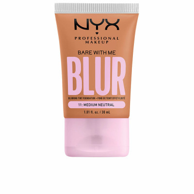 Base Cremosa per il Trucco NYX Bare With Me Blur Nº 14 Medium tan 30 ml