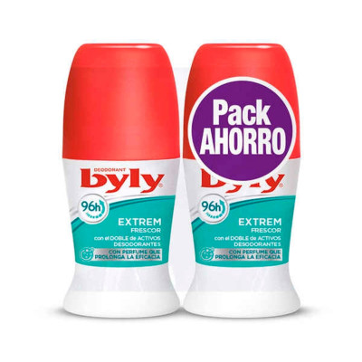 Deodorante Roll-on Extrem Frescor Byly (2 x 50 ml)