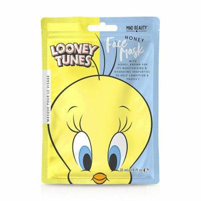 Maschera Viso Mad Beauty Looney Tunes Piolín Mele (25 ml) (25 ml)