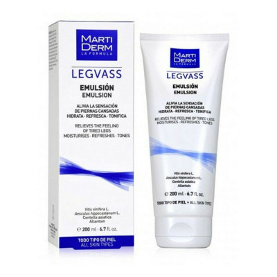 Lozione Corpo Gambe Stanche Legvass Martiderm Legvass Hidrodescans (200 ml)